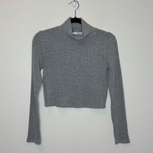 Wilfred Heather Gray Knit Top
